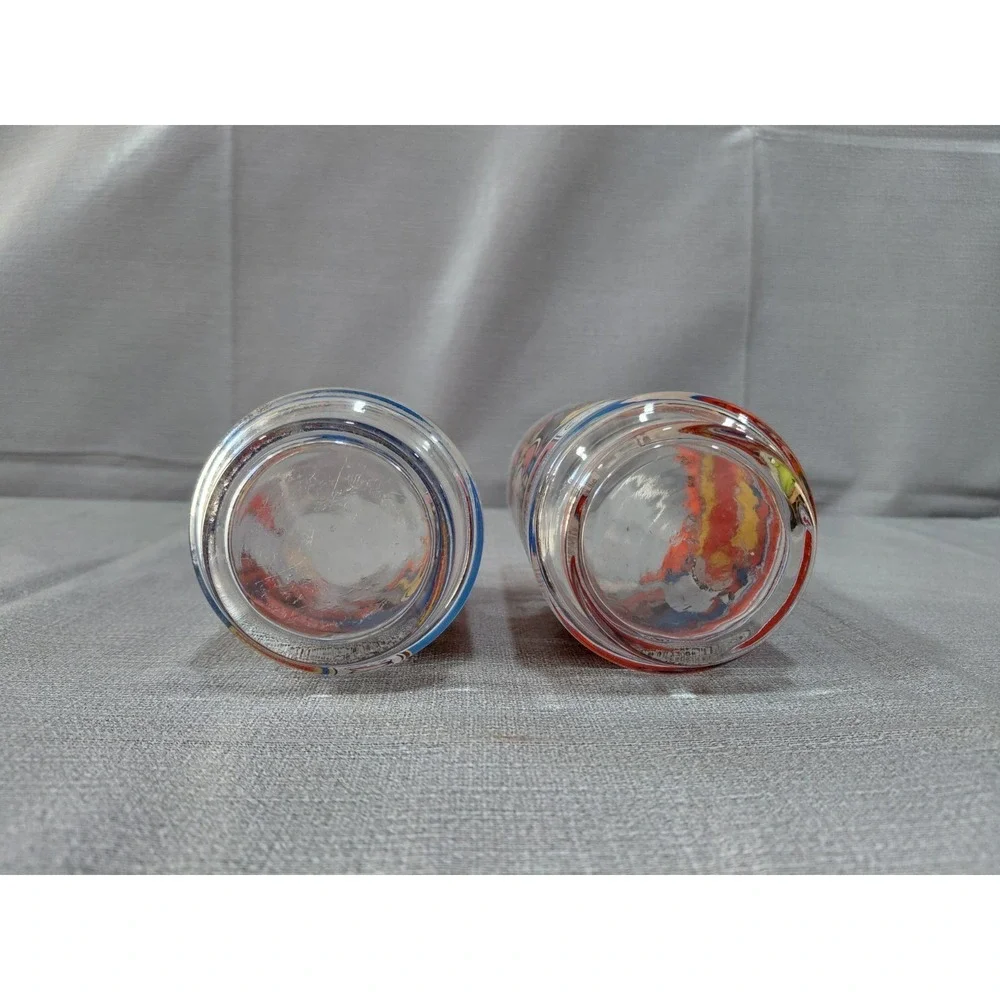 Vtg‎ 1982 Popeye's 10th Anniv Collector's Series Glasses Olive Oyl Swee' Pea